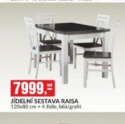 JÍDELNÍ SESTAVA RAISA