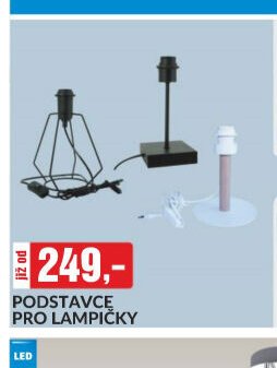 PODSTAVCE PRO LAMPIČKY