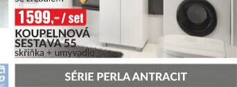 KOUPELNOVÁ SESTAVA 55 skříňka + umyvadlo