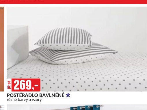 POSTĚRADLO BAVLNĚNÉ
