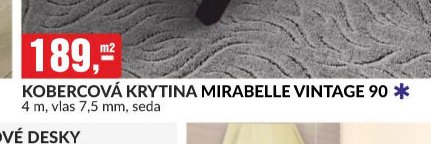 KOBERCOVÁ KRYTINA MIRABELLE VINTAGE 90
