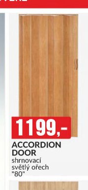 ACCORDION DOOR shrnovací