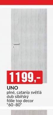 UNO plné, catania světlá