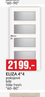 ELIZA 4*4 pokojové bílé