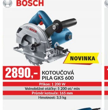 Kotoučová pila GKS 600