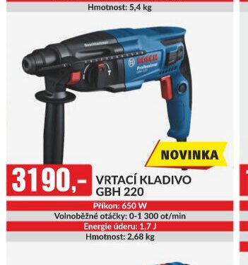 Vrtací kladivo GBH 220