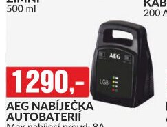 AEG NABÍJEČKA AUTOBATERIÍ