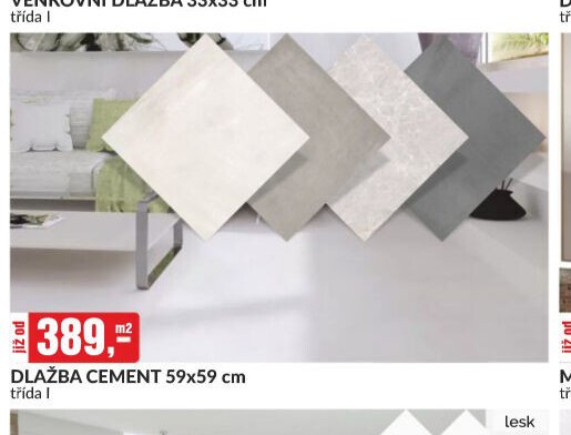 DLAŽBA CEMENT 59x59 cm