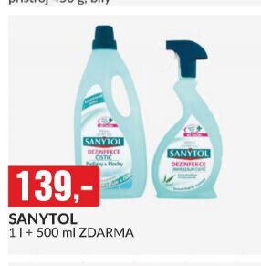 SANYTOL 1 l + 500 ml ZDARMA