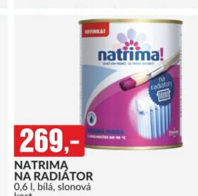 NATRIMA NA RADIÁTOR 0,6 l, bílá, slonová kost