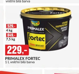 PRIMALEX FORTEC 1 l, vnitřní bílá barva