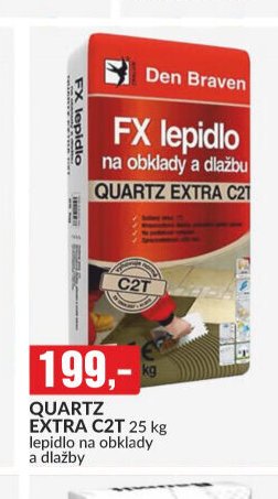 QUARTZ EXTRA C2T 25 kg lepidlo na obklady a dlažby