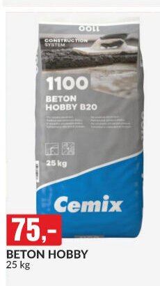 BETON HOBBY 25 kg