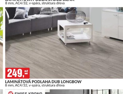 LAMINÁTOVÁ PODLAHA DUB LONGBOW