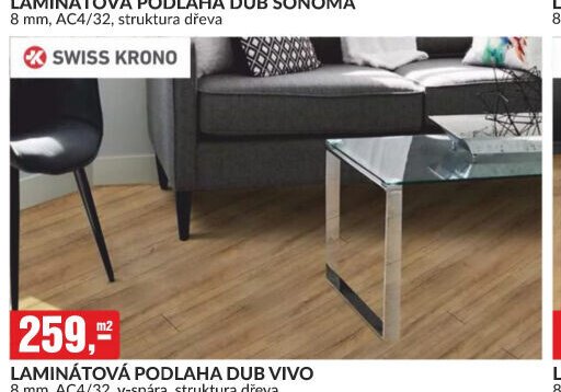 LAMINÁTOVÁ PODLAHA DUB VIVO