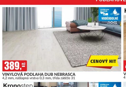 VINYLOVÁ PODLAHA DUB NEBRASCA