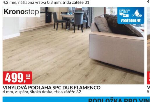 VINYLOVÁ PODLAHA SPC DUB FLAMENCO