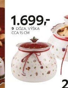 Dóza, výška cca 15 cm