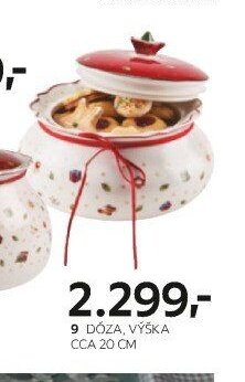 Dóza, výška cca 20 cm