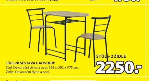 JÍDELNÍ SESTAVA GADSTRUP