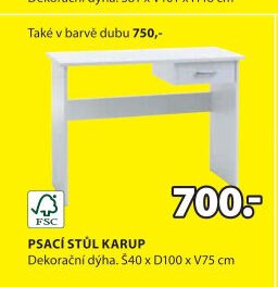 PSACÍ STŮL KARUP