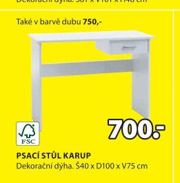 PSACÍ STŮL KARUP