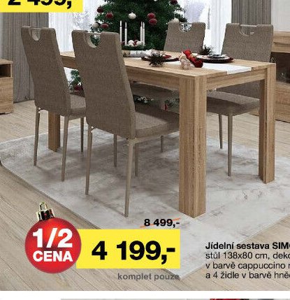 Jídelní sestava SIMON/WILLY