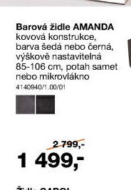 Barová židle AMANDA