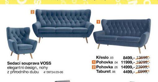 Sedací souprava VOSS