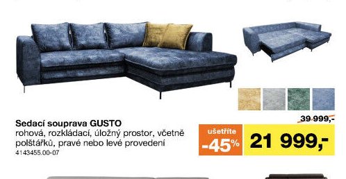 Sedací souprava GUSTO