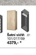 Šatní skříň 101/217/59