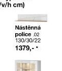Nástěnná police .02