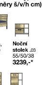 Noční stolek .03