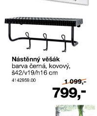 Nástěnný věšák