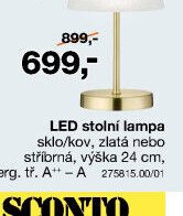 LED stolní lampa