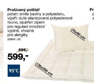 Prošívaný polštář