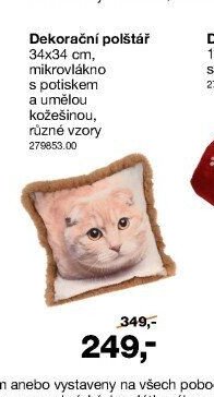 Dekorační polštář