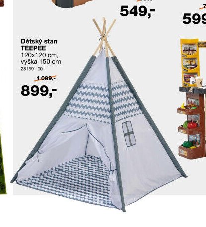 Dětský stan TEEPEE