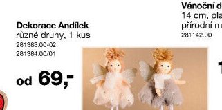 Dekorace Andílek
