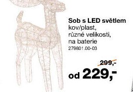 Sob s LED světlem