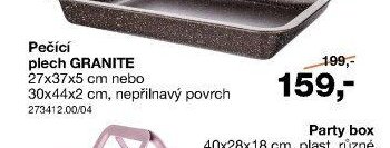 Pečící plech GRANITE