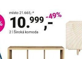 Široká komoda