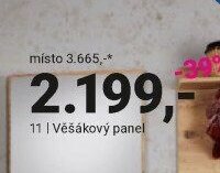Věšákový panel