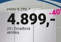 Zrcadlová skříňka