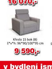 Křeslo 1S bok (B)