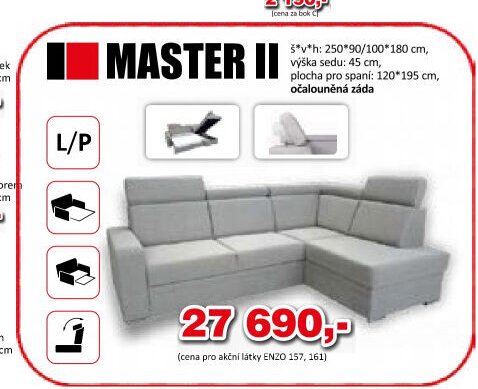 Sedací souprava MASTER II