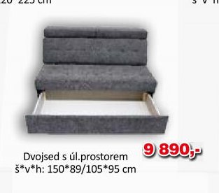 Dvojsed s úl.prostorem