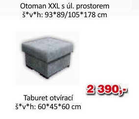 Taburet otvírací