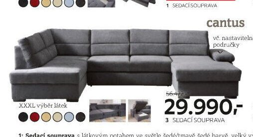 3 sedací souprava