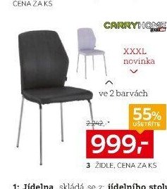 3 Židle